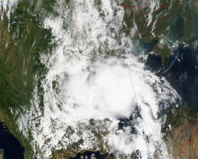 Ciclonul din Dobrogea in 28 august 2004.JPG